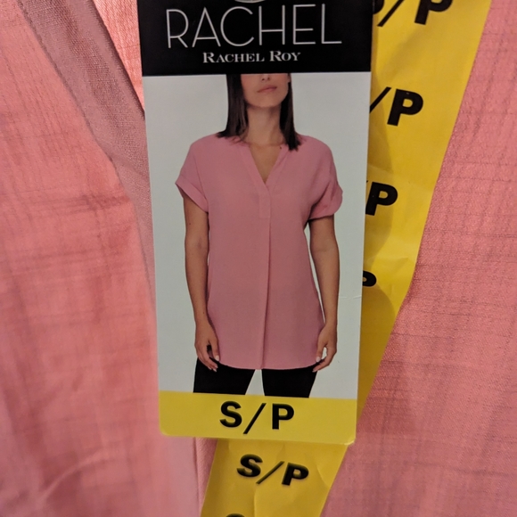 S: Rachael Roy V-Neck Top - Picture 1 of 5